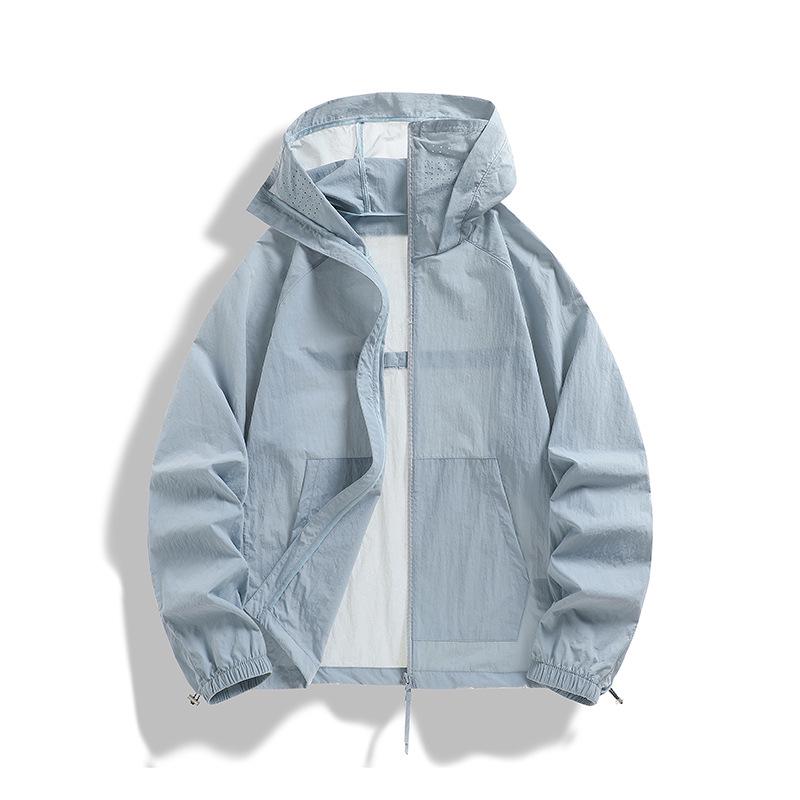 UPF50+ Hooded Sun Protection Workwear for Men & Women, Lightweight Breathable Outdoor Clothing