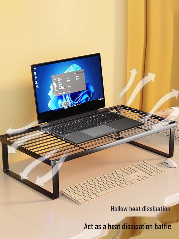 Cooling Stand for Laptop - Desktop & Dormitory Iron Rack