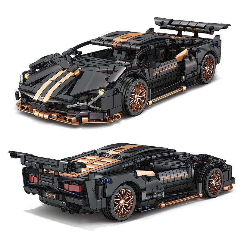 Lamborghini Building Blocks Set With Diy Assembly For Collectors And Kids