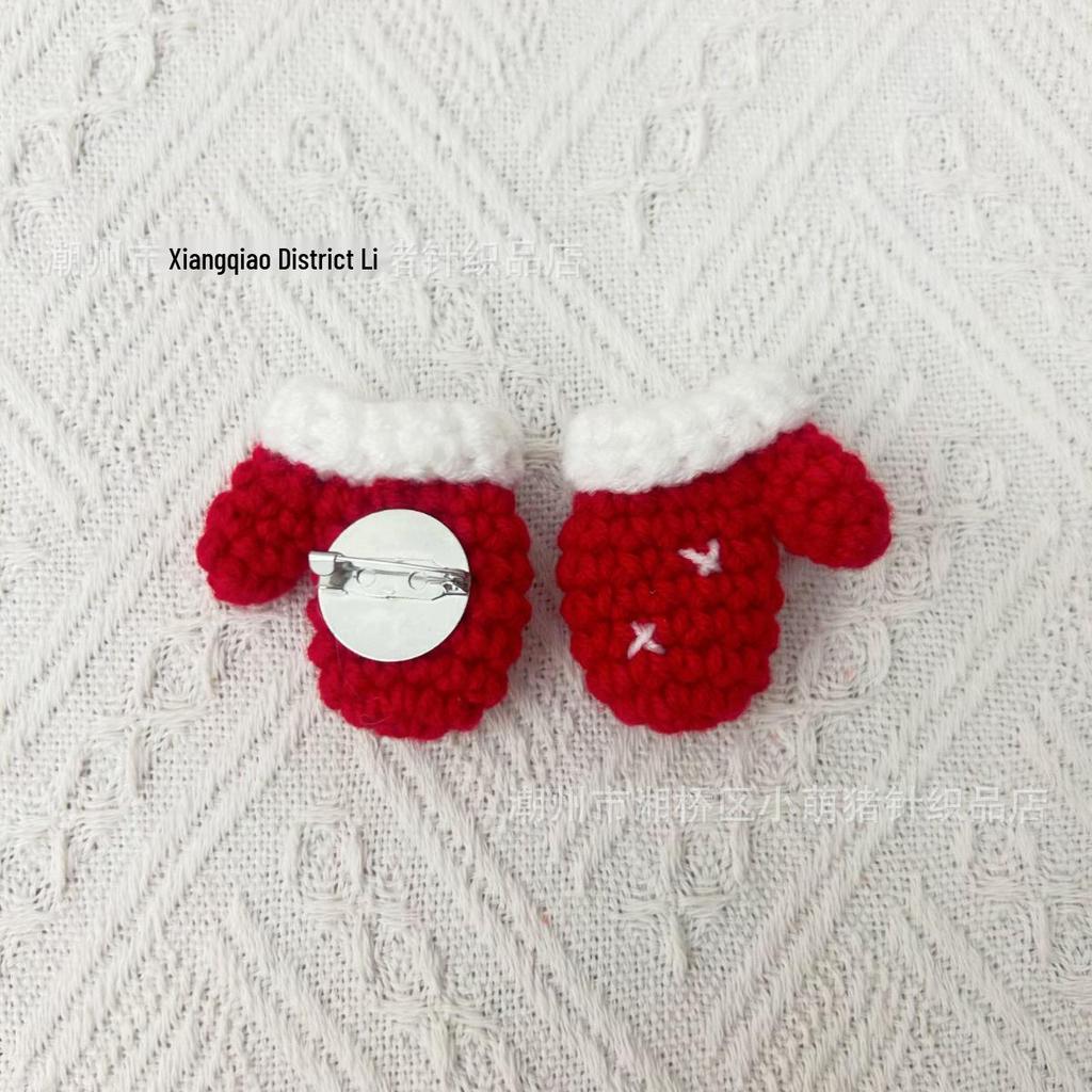 Handcrafted Santa Claus Crochet Keychain & Christmas Tree Decoration