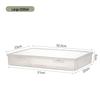 Large Transparent A4 Document Storage Box for Home or Office