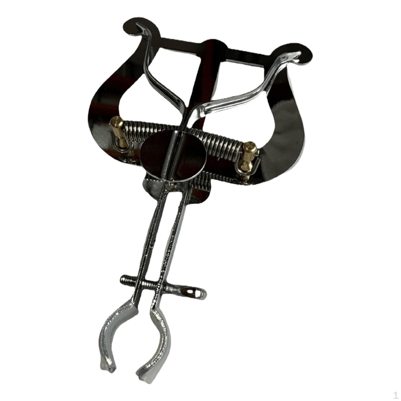 

Держатель для нот для марширующей трубы, Легкий и практичный аксессуар для исполнителей серебряный