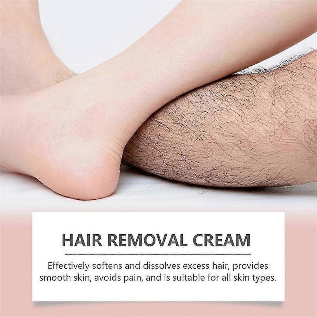 Painless Hair Removal Cream Quick Whole Body Hair Removal Cream for Underarms Legs