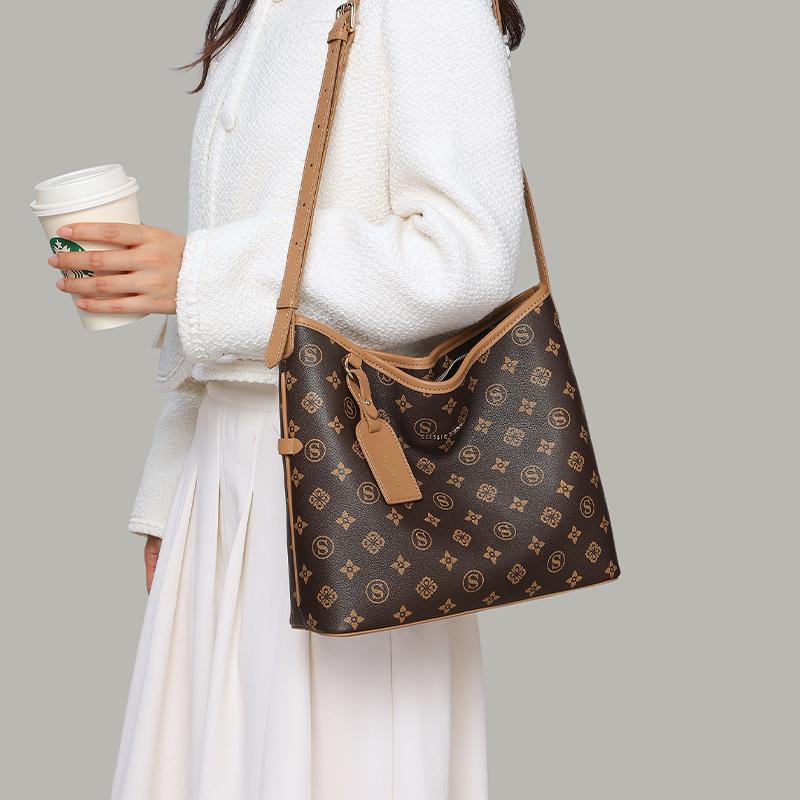 Tote Bag Women'S Bag Versatile High-End Sense Large Capacity Fashion Commuter Trend Sense Shoulder Bag