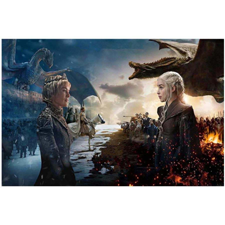 

Полный 5D Diy Алмазная картина Две легендарные женщины Вышивка крестом Домашний декор Подарок ручной работы