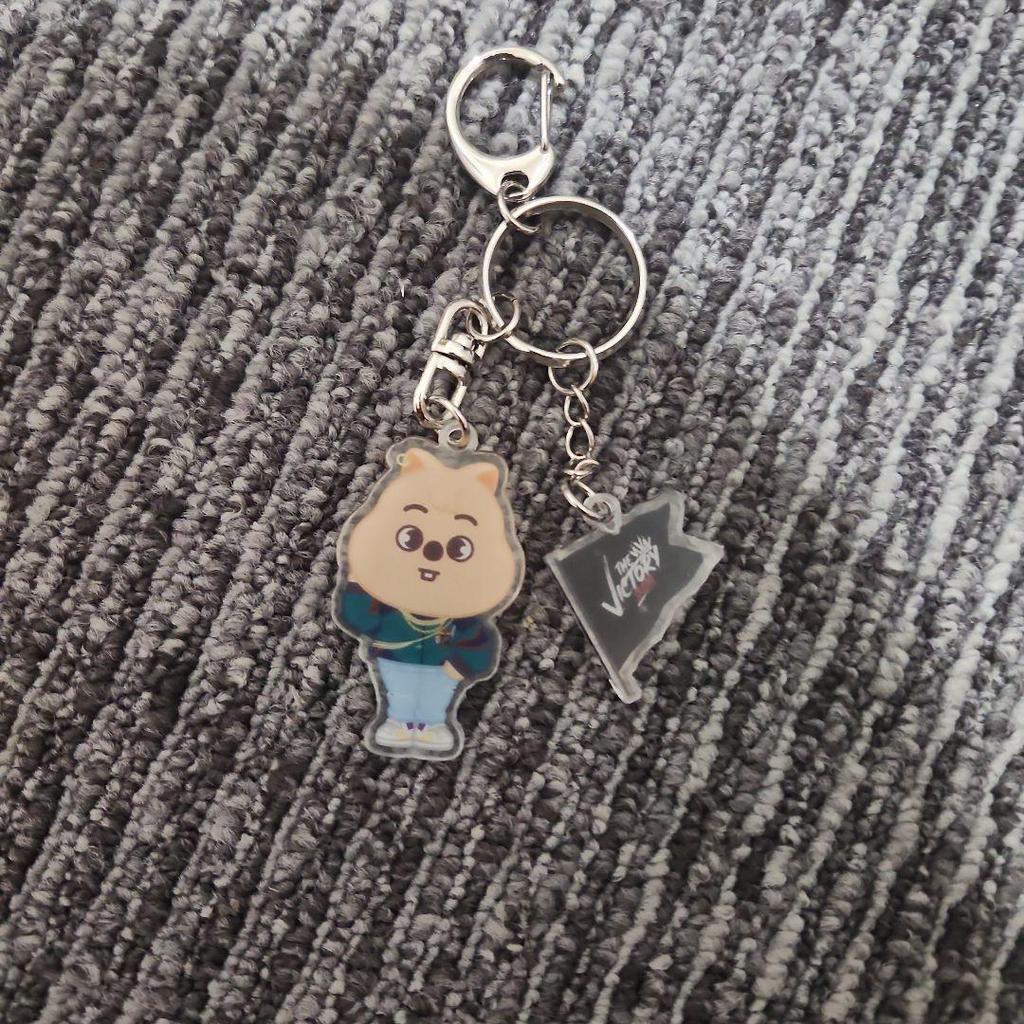 [USED] Stray Kids Han Goods Keychain Can Badge Sorikun