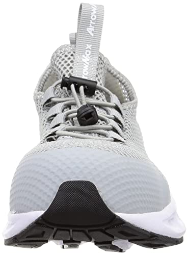 Fukuyama Rubber Arrow Max Work Shoes, Gray, Size 25.5 cm, 3E