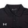 Under Armour Solid Color Comfortable Pullover Short Sleeve Polo Shirt Elastic Waist Shorts Casual Sports Set Men Sets Black 23500507-001+22500214-001