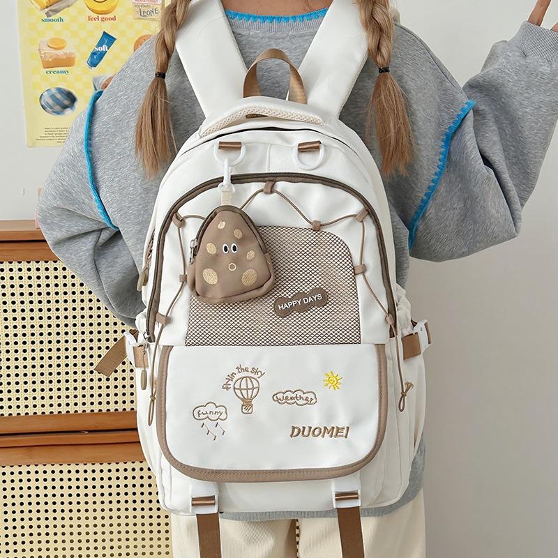 Japanese Student Backpack Female Elementary School Student with High Appearance  Cute Junior High School Student Backpack