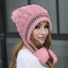 Fantasy Wool Knitted Hat with Earmuffs, Elastic Acrylic Fabric, Adjustable Brim, Storage Bag, Hand Wash or Dry Clean