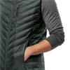 Куртка Jack Wolfskin Passamani Down Vest M черная олива