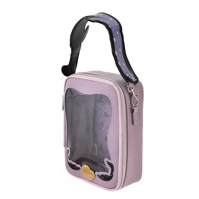Disney The Little Mermaid Pouch with Strap and Clear Window DISNEY VILLAINS NEW