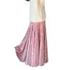 Velvet Thickened High-Waisted Chinese Style Ankle-Length Umbrella Skirt for Autumn and Winter