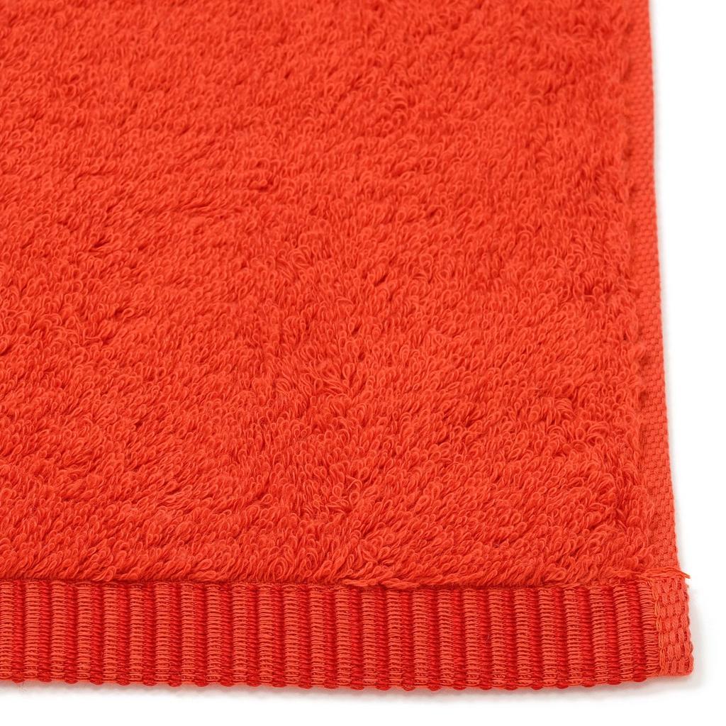 Francfranc Imabari Basic Face Towel Orange