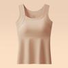 Seamless Plus Size Wide Shoulder Concealer Bra Vest with Beautiful Back Design for Women
