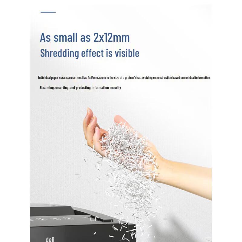 Deli 9904 Electric Office Paper Shredder