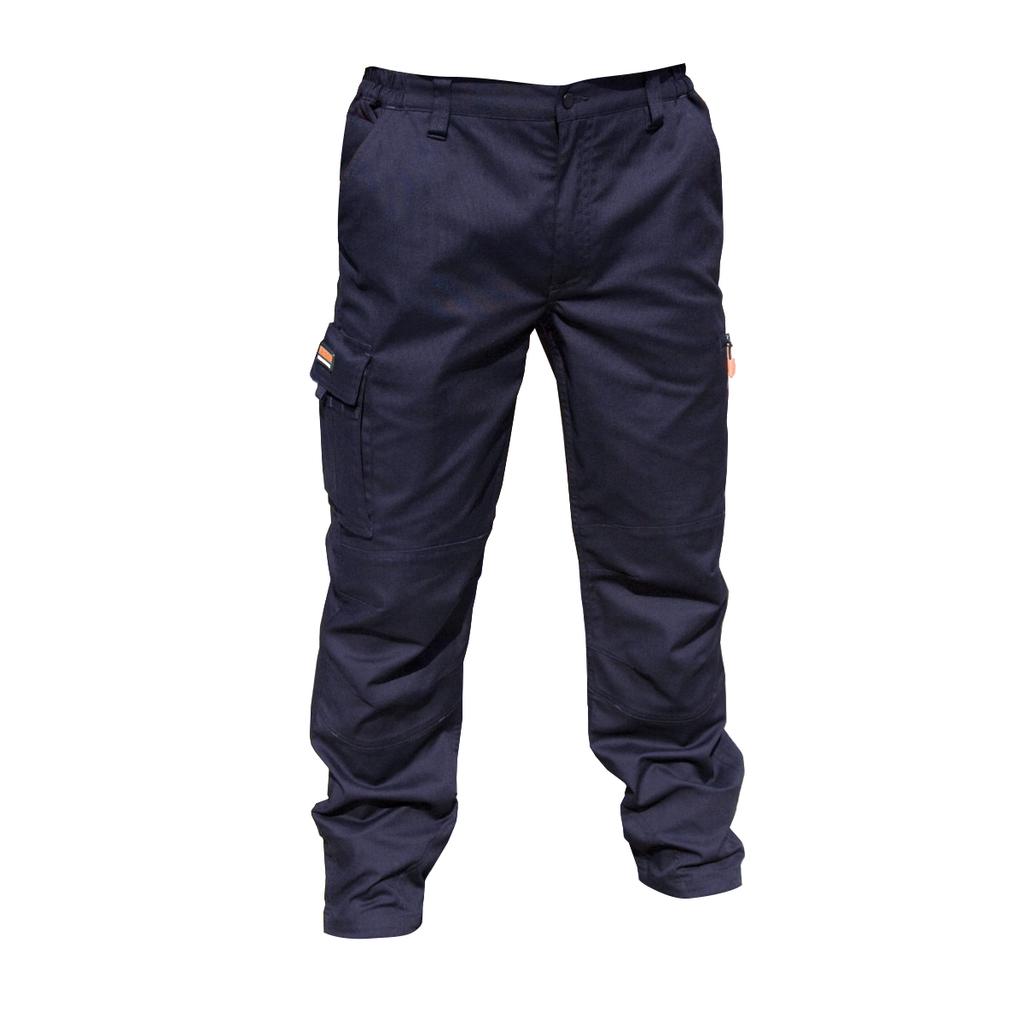 Result Mens Stretch Work Trousers / Pants (34inch Long Length)