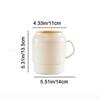 Plastic Double Layer Chopsticks Cage Detachable Large Capacity Cutlery Drain Rack Drainage with Handle Cutlery Organizer Kitchen