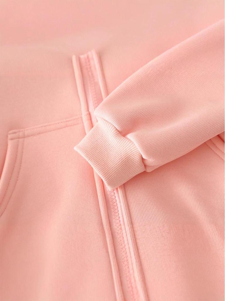 2025 Girls' Cartoon Hoodie Set: Stylish Two-Piece for Spring & Autumn