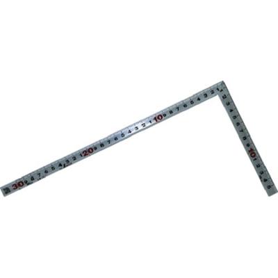 Shinwa Sokutei Böjd Shaku Vinkelhake Tjockleks Shaku Använd Skala Silver 10027 30cm/1