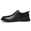 2024 New Man Cow Leather Shoes Big Size 46 Man Office Business Dress Leather Flats Man Split Leather Wedding Shoes Soft Handmade