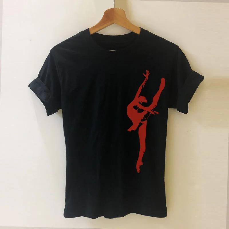 Ballet Dancer Harajuku T Shirt Funny Tshirt Women Clothing Casual Short Sleeve Tops Tees
