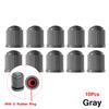 TPMS Tire Valve Caps with Rubber Seal Plastic Valve Dust Caps Covers for Car Motorbike Trucks Bike Bicycle Tyre Accessories Stem Caps1