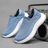 New Breathable Fly-woven Shoes Lightweight Soft-soled Couple Shoes Fashionable and Versatile Casual Outdoor Wear-resistant Non-slip Fly-woven