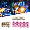 40pc/set AG60 SG55 Plasma Cutter Cutting Torch Consumables Electrode Nozzles Cups Kit Plasma Cutter Consumables