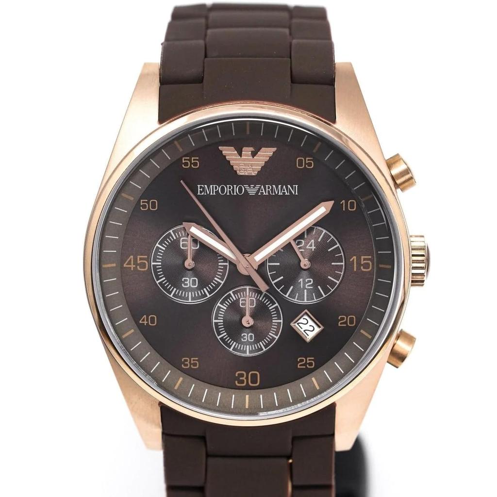 Emporio Armani AR5891 Women's Watch Chronograph Bracelet - - - Resin -