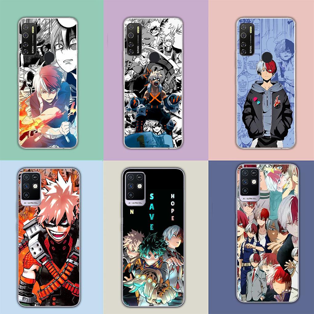 Boku My Hero Academia BNHA Shoto Todoroki Phone Case for Samsung Galaxy A04 A14 A23 A34 A54 M23 M33 M52 M53 M30S M31 M51 M21