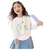 Balabala Mighty Little Bheem Girls' Faux Two-Piece Autumn Sweatshirt