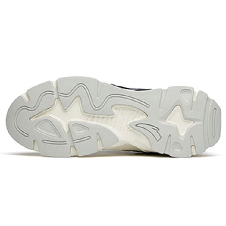 Anta Life Collection Cushioning, Wear Resistant Low Top Casual Shoes Men's White Red Black 112148890-8