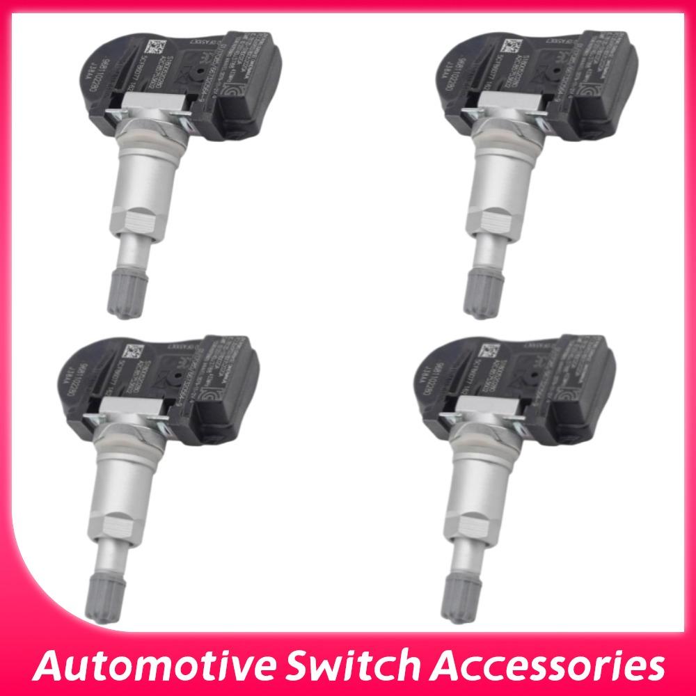 4PCS 9681102280 433 MHZ Tire Pressure Sensors For Peugeot 207 208 307 407 408 1007 2008 3008 For Citroen C4 C5 C6 C8
