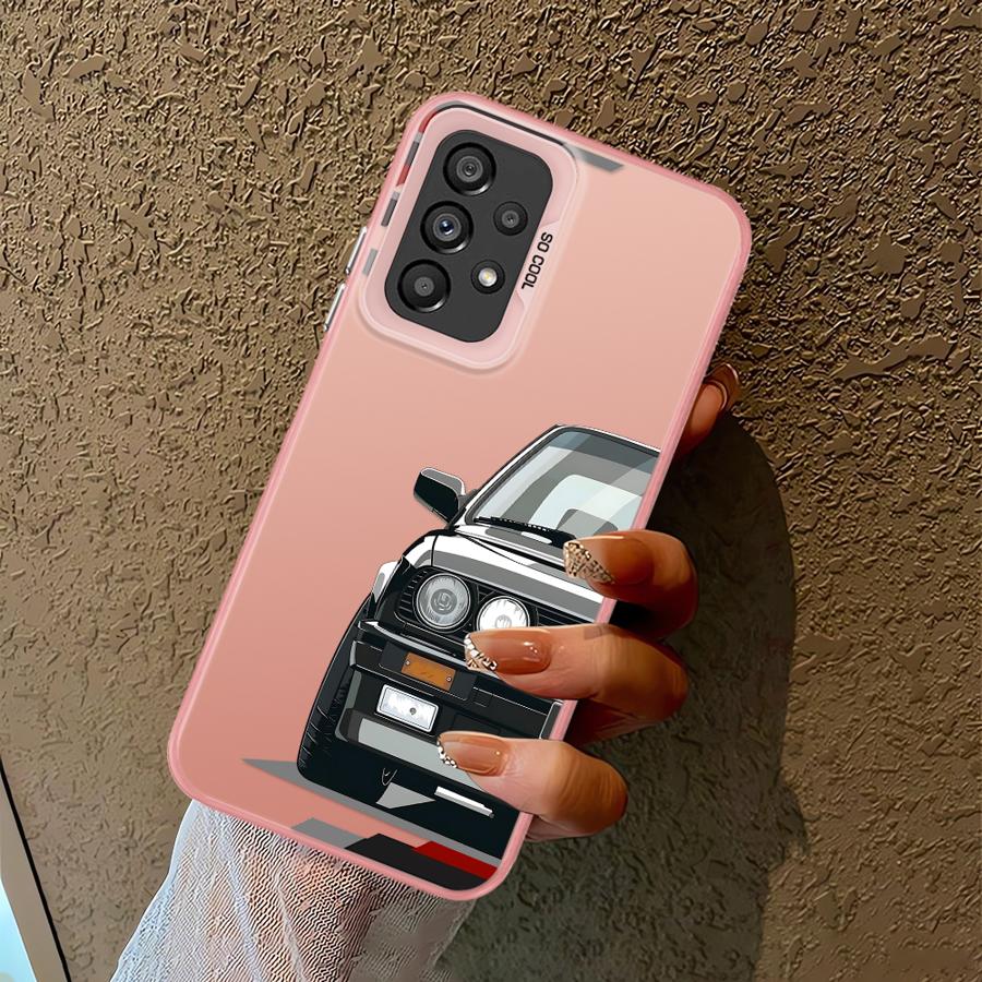 

JDM Sprot Car Case For Samsung For Galaxy A15 A13 A32 A14 A16 A34 A25 A24 A23 A17 A12 Soft Cover Galaxy A13