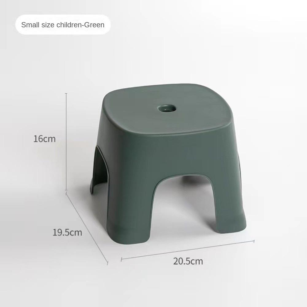 Plastic Bathroom Bath Stool Non-slip Shoe Changing Stool Row Foot Stool  Bathroom/Living Room