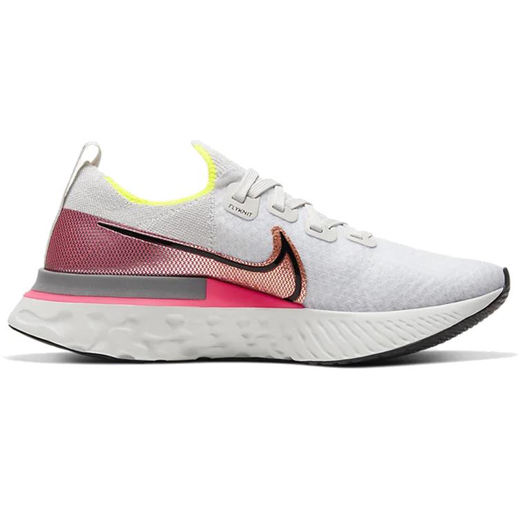 Ny Nike React Infinity Run Platinum Rosa Oransje Dame CD4372-004