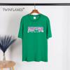 Letter Printed T Shirt Women  Summer Chic Tees Cotton Elegant Clothes Loose Casual Pullover Tops