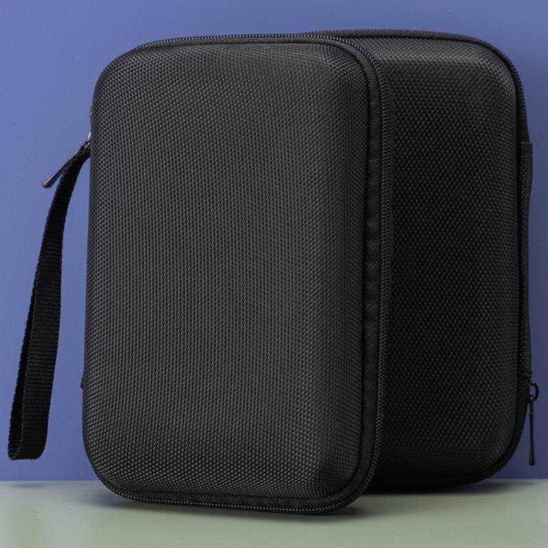 Handheld Game Console EVA Bag Scratchproof Storage Box for R35S/R36S Protector Case with Mesh Pocket Travel Carry Pouch