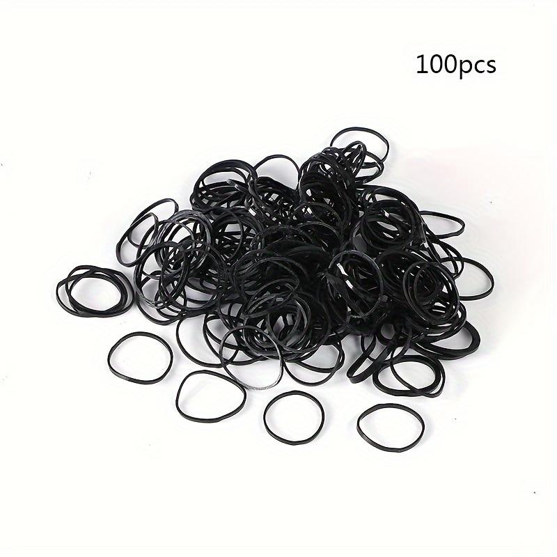 

One Small Rubber Band Suit, Simple and Highly Elastic Hair Bands, Cute Mini Hair Accessories 100 Pieces