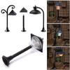 Miniatures Park Street Lamp Doll Micro Landscape Craft Streetlight Home Decor