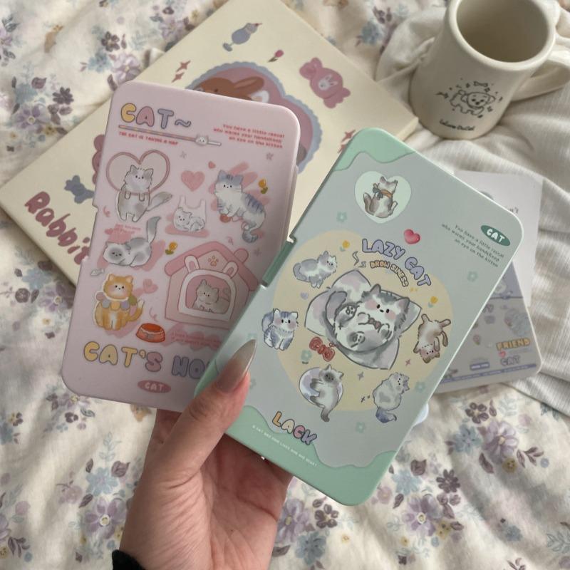 6 Pair /Set Mini Contact Lens Box Set Portable Travel Contact Lenses Storage Container For Beauty Pupil