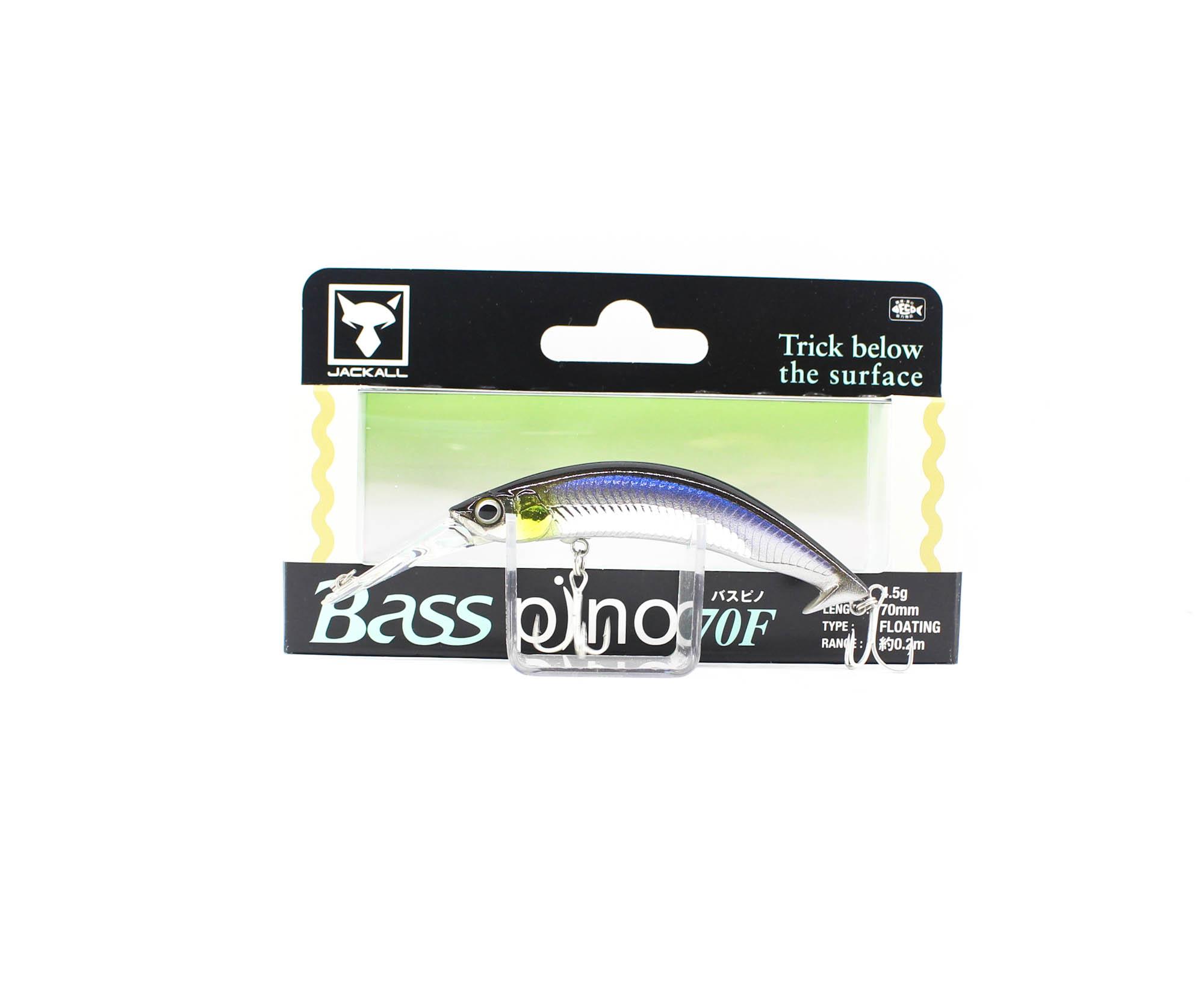 

Плавающая приманка Jackall Bass Pino 70F, ливрея Flash (5425)