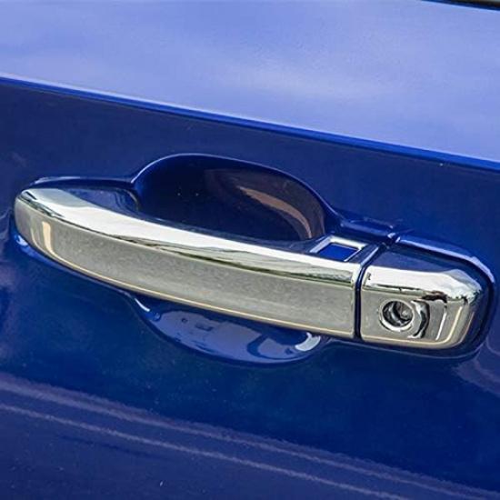 New Door Handle Cover Protector Trim for Honda Accord 10th 2018 2019 2020 2021 2022 (Carbon Fiber Print)