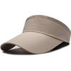 Breathable Quick-Dry Open Top Sun Hat for Men & Women - Large Brim, Casual Outdoor Protection