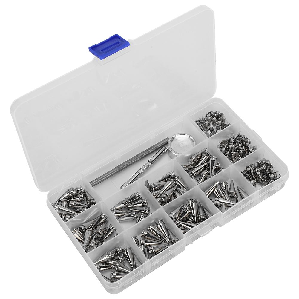 

7 x 20mm DIY Rivet Punk Studs Screws Zinc Alloy Leather Craft DIY Parts Accessory