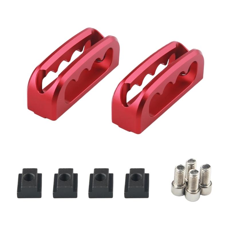 Pickup Truck Bed Rail Anchors for Heavy Duty Cargo Securing During Long Transport Bed Rail Cleats 1