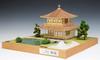 Woody Joe Jishoji Ginkaku Wooden Model Assembly Kit Molding Color 1/75