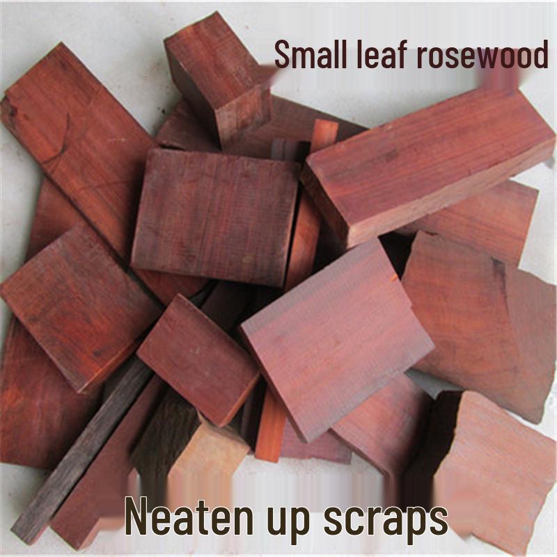 Ausverkauf Buddha-Perlen: Schnitzabfälle aus Palisander und Lila Sandelholz für die Handheld-Praxis