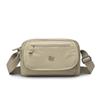 Kompaktní crossbody taška s více kapsami na zip pro muže a ženy